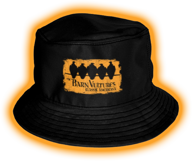 the Barn Vultures Classic Logo Bad-ass Bucket Hat